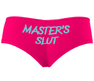 Master's Slut - Fuchsia Boyshort