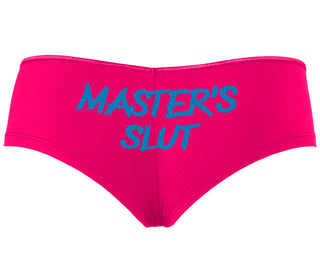 Master's Slut - Fuchsia Boyshort