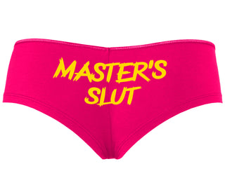 Master's Slut - Fuchsia Boyshort