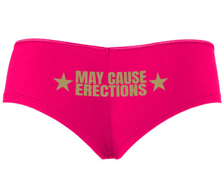 May Cause Erections - Fuchsia Boyshort