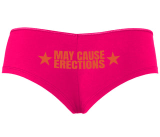 May Cause Erections - Fuchsia Boyshort