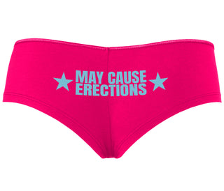 May Cause Erections - Fuchsia Boyshort