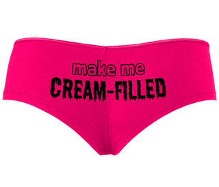 Make Me Cream Filled - Fuchsia Boyshort