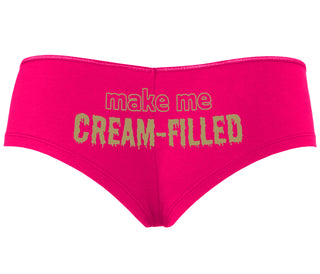 Make Me Cream Filled - Fuchsia Boyshort