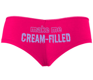 Make Me Cream Filled - Fuchsia Boyshort