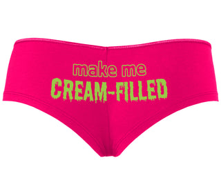 Make Me Cream Filled - Fuchsia Boyshort