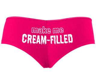 Make Me Cream Filled - Fuchsia Boyshort