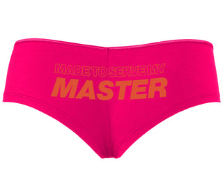 Made To Serve My Master - Fuchsia Boyshort