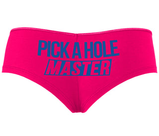 Pick A Hole Master - Fuchsia Boyshort