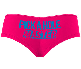 Pick A Hole Master - Fuchsia Boyshort