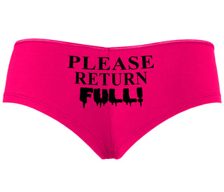 Please Return Full - Fuchsia Boyshort