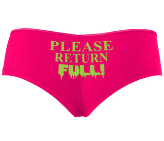 Please Return Full - Fuchsia Boyshort