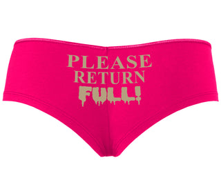 Please Return Full - Fuchsia Boyshort