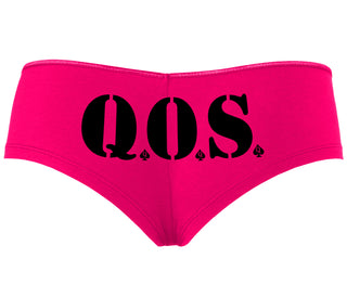 QOS - Queen of Spades - Fuchsia Boyshort