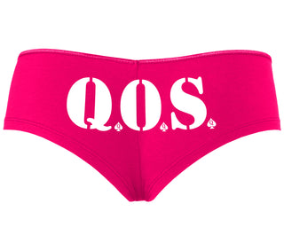 QOS - Queen of Spades - Fuchsia Boyshort