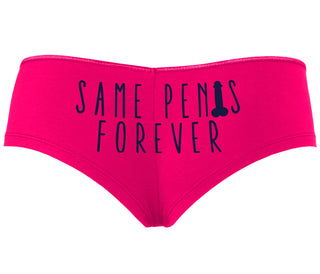 Same Penis Forever - Fuchsia Boyshort