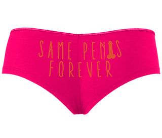 Same Penis Forever - Fuchsia Boyshort