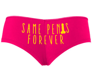 Same Penis Forever - Fuchsia Boyshort