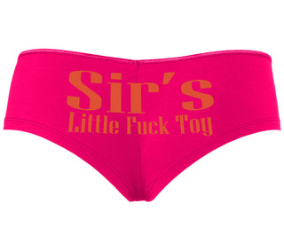 Sir's Little Fuck Toy - Fuchsia Boyshort