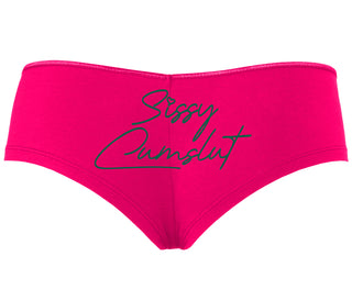 Sissy Cumslut - Fuchsia Boyshort