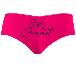Sissy Cumslut - Fuchsia Boyshort