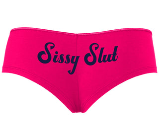 Sissy Slut - Fuchsia Boyshort