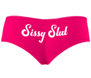 Sissy Slut - Fuchsia Boyshort