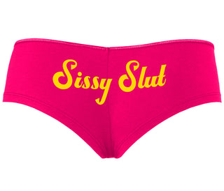 Sissy Slut - Fuchsia Boyshort