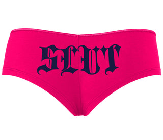 Slut - Goth Look - Fuchsia Boyshort