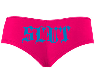 Slut - Goth Look - Fuchsia Boyshort