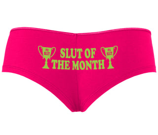Slut Of The Month - Fuchsia Boyshort