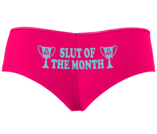 Slut Of The Month - Fuchsia Boyshort