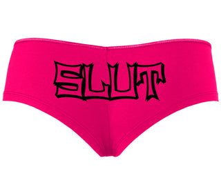Slut - Fuchsia Boyshort