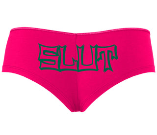 Slut - Fuchsia Boyshort
