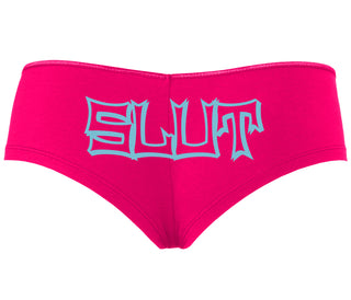 Slut - Fuchsia Boyshort