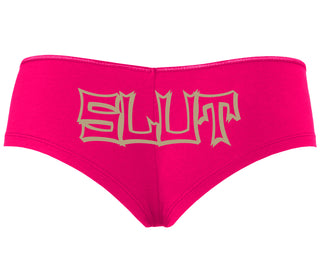Slut - Fuchsia Boyshort