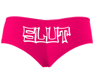 Slut - Fuchsia Boyshort