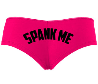 Spank Me - Bold Design - Fuchsia Boyshort