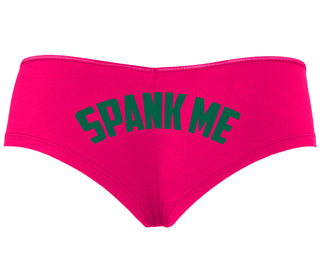 Spank Me - Bold Design - Fuchsia Boyshort