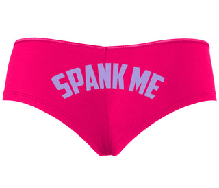 Spank Me - Bold Design - Fuchsia Boyshort