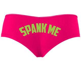 Spank Me - Bold Design - Fuchsia Boyshort