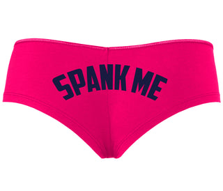 Spank Me - Bold Design - Fuchsia Boyshort
