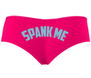 Spank Me - Bold Design - Fuchsia Boyshort