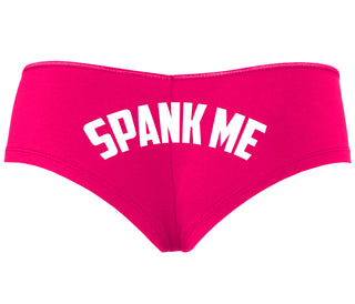 Spank Me - Bold Design - Fuchsia Boyshort