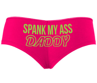 Spank My Ass Daddy - Fuchsia Boyshort