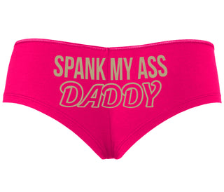 Spank My Ass Daddy - Fuchsia Boyshort