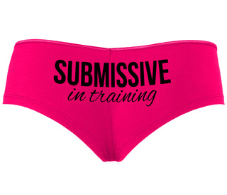 Submissive In Training - Fuchsia Boyshort