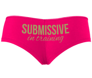 Submissive In Training - Fuchsia Boyshort