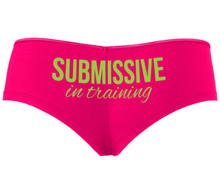 Submissive In Training - Fuchsia Boyshort