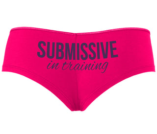 Submissive In Training - Fuchsia Boyshort